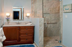 Click here to see photos of a bath remodel!